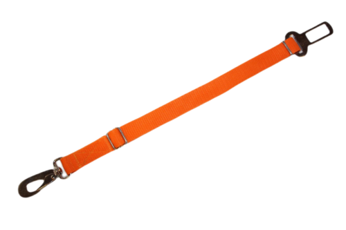 pás do auta, oranžový, 90 Kč