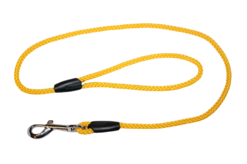 lanové vodítko žluté M 1,3 m, 120 Kč a 2x L 1 m, 110 Kč